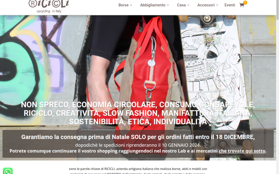 Creazione Sito E-Commerce Eco-Sostenibile