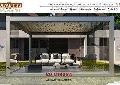 Realizzazione Sito Web per Negozio di Arredi a Lugo