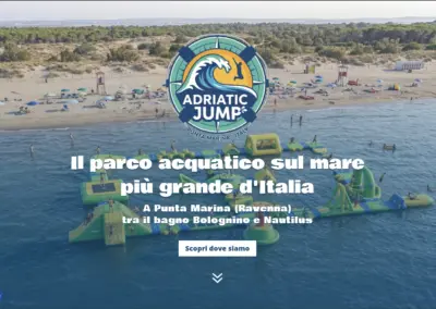 adriatic jump parco acquatico sul mare ravenna PC